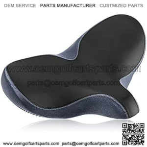 Oversized Comfort Bike Seat Comfortable Replacement Bike Saddle Memory Foam Soft Bike Saddle Waterproof Universal Fit Bicycle Seat for Women Men