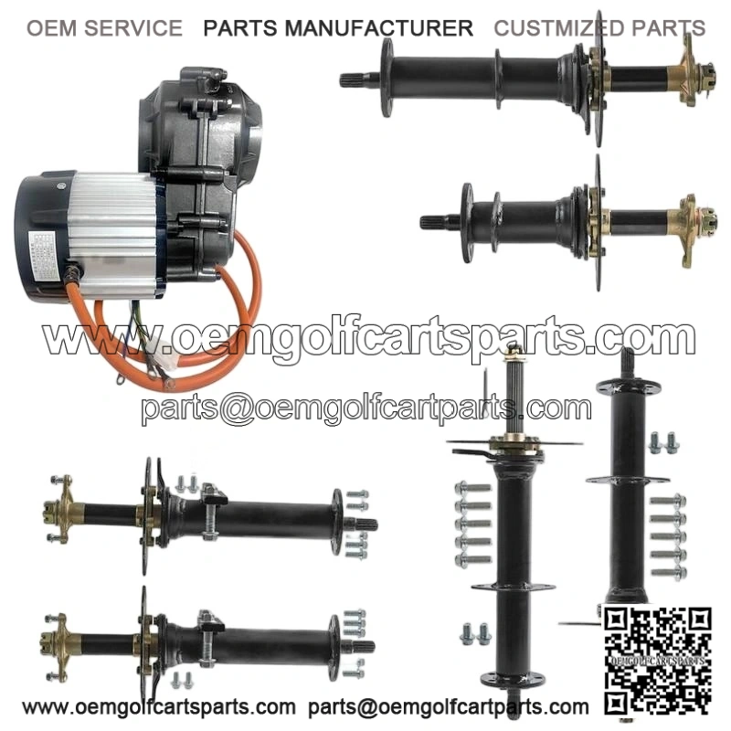 Differential Rear Axle Kit for Trike E-Bike Golf Cart Quad ?C 500W, 1000W, 1500W Motor Options
