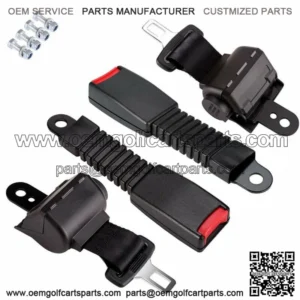 2 Pcs Golf Cart Seat Lap Belts Universal 42"for EZGO/Yamaha/Club Car
