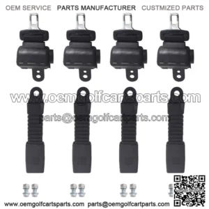 Golf Cart Seat Belts Lap Set FOR EZGO YAMAHA CLUB CAR 4 Sets