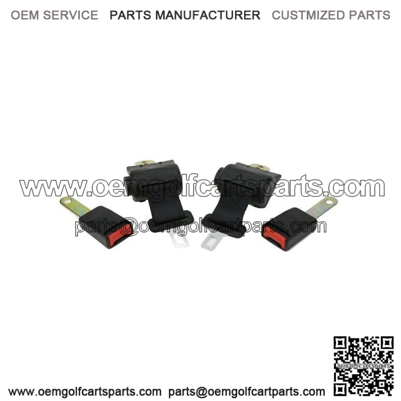 Seat Belts - Universal Premium Golf Cart Seat Belts