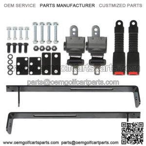 new For E-Z-G-O Yamaha Golf Club Car 2 passenger Seat Belt & Bracket