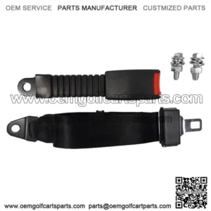 Golf Cart Seat Belt Kit - 42.5" Universal Golf Cart Lap Belt