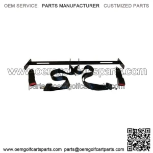Lap Belt Seat Belts(2) with Bracket for Club Car, EZGO, Yamaha Golf Carts