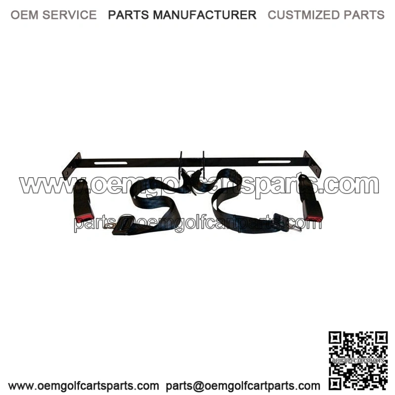 Lap Belt Seat Belts(2) with Bracket for Club Car, EZGO, Yamaha Golf Carts