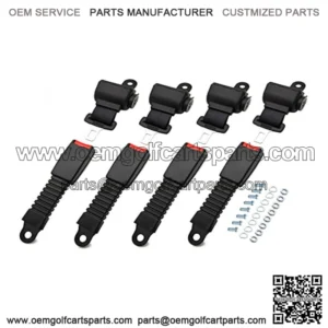 Golf Cart Seat Belts Club Car Seat Belts Seat Belts for Front and Rear ...
