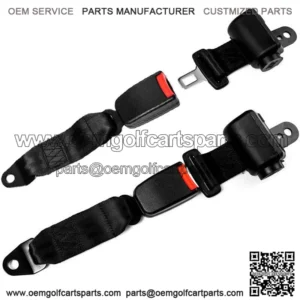 2x Universal Golf Cart Seat Belt Lap Straps for EZGO Yamaha Club Car