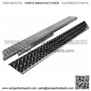 Yamaha G14/ G16/ G19/ G22 Golf Cart Diamond Plate Rocker Panels Set