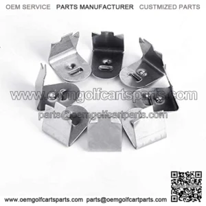 Golf Cart Wheel Hupcaps Cover Clips Sets for Most of EZGO Club CAR Yamaha Wheel Cover Hupcaps, 8-Pack
