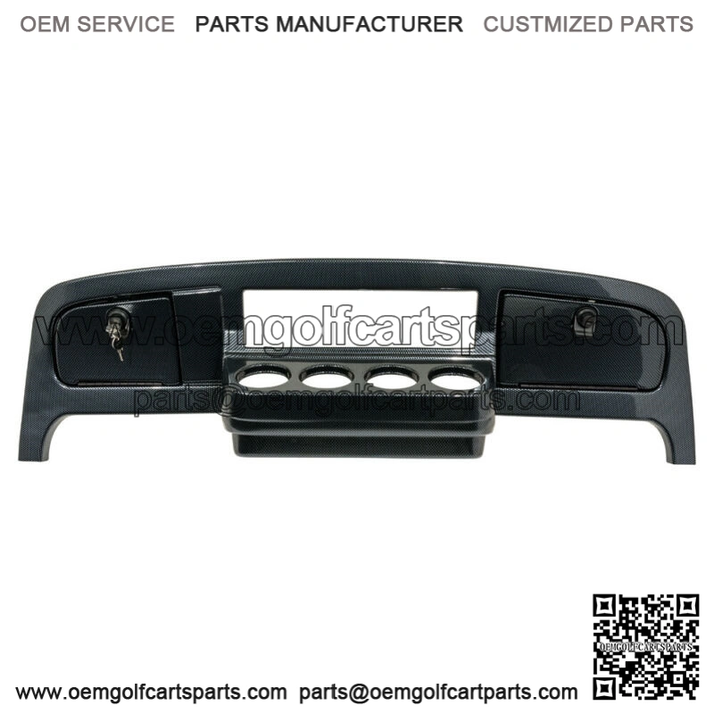 EZGO TXT Freedom (2014-Up) /S4/L4/S6/L6 Carbon Fiber Dash Cover w/ Locking Doors