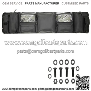 Overhead Canvas Storage System for Golf Carts