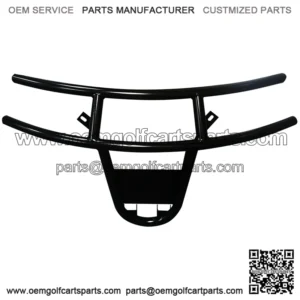 RXV Golf Cart Brush Guard - Black Steel (2008-2014)