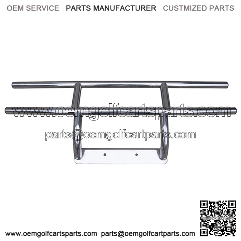 Yamaha G22 Golf Cart Brush Guard - Stainless Steel