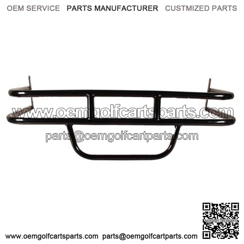 Golf Cart Brush Guard - BLACK Steel
