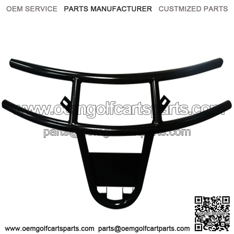 EZGO RXV Golf Cart Brush Guard - Black Steel (2008-2014)