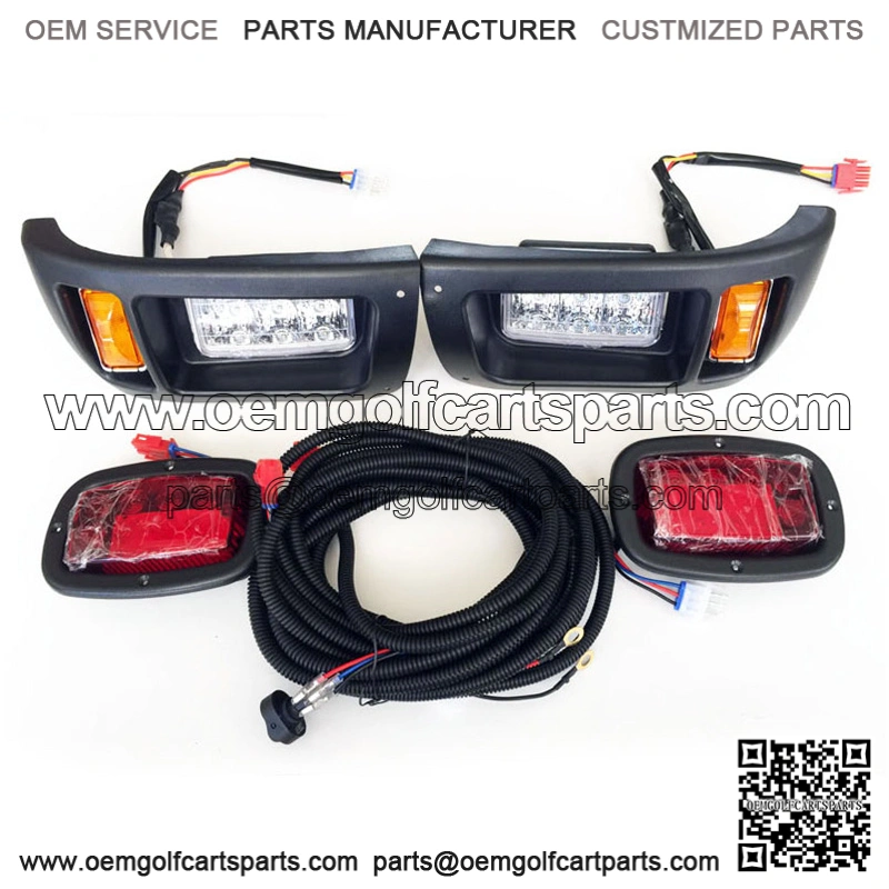 Club Car DS (Wrap around) 93+ Golf Cart LED Light Kit Headlight/Taillight