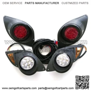 Fit for Yamaha Drive G29 Golf Cart 2007-16 ALL LED Street Legal LIGHT KIT