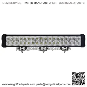 25.25" Golf Cart LED Utility Light Bar - 12-24V (108 Watt / 8,100 Lumens, Fits All Carts)