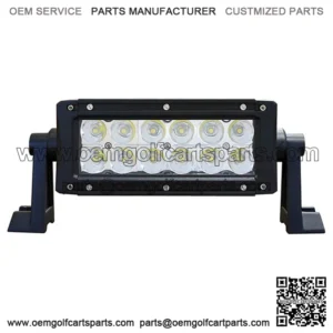 7.5" Golf Cart LED Utility Light Bar - 12-24V (36 Watt / 2,340 Lumens, Fits All Carts)