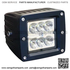 3.25" Golf Cart LED Utility Spotlight - 12-24V (24 Watt / 1,500 Lumens, Fits All Carts)