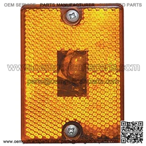 EZGO Golf Cart Turn Signal Marker Light, Amber - X444 1989-1994, ST350 1996+