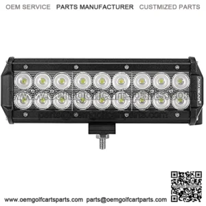 LED Light Bar 9inch 54W Led Light Pod Off-Road Lights Flood Beam Driving Lights for Trucks Car Pickup ATV Jeep Motorcycle Boat Golf Cart with Mounting Brackets