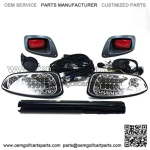 EZGO RXV Golf CART Deluxe Street Legal All LED Light KIT 2016 - Present