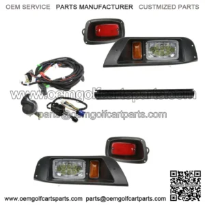 EZ GO TXT Pre 2013 Deluxe Street Legal LED Light Kit (12v-48v)