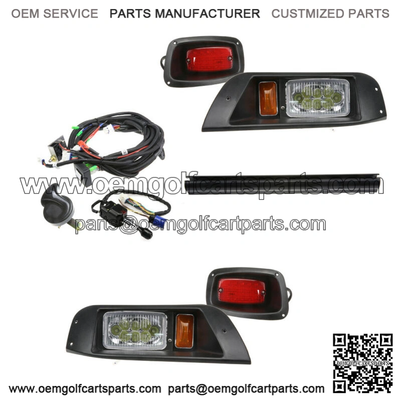 EZ GO TXT Pre 2013 Deluxe Street Legal LED Light Kit (12v-48v)