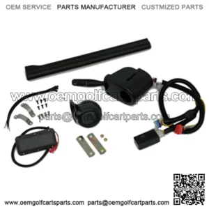 Upgrade Kit for Golf Cart Lights with Turn Signal, Brake Switch Pad, Horn