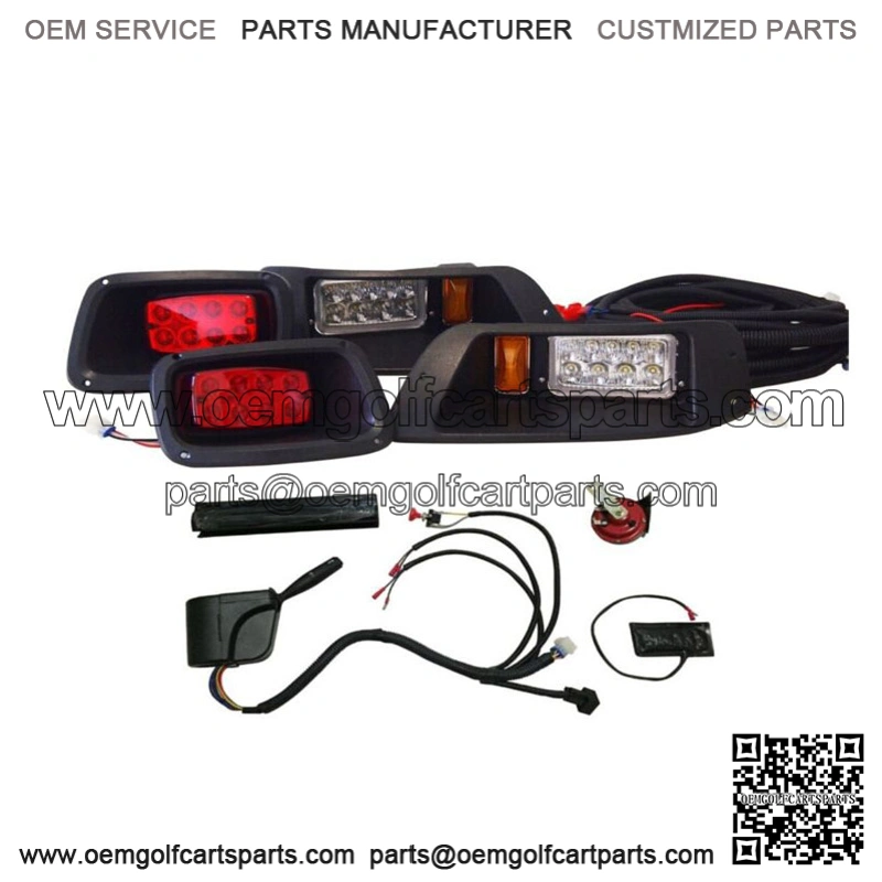 Premium EZGO TXT Golf Cart Street Legal LED Light Kit With Turn & Brake Lights