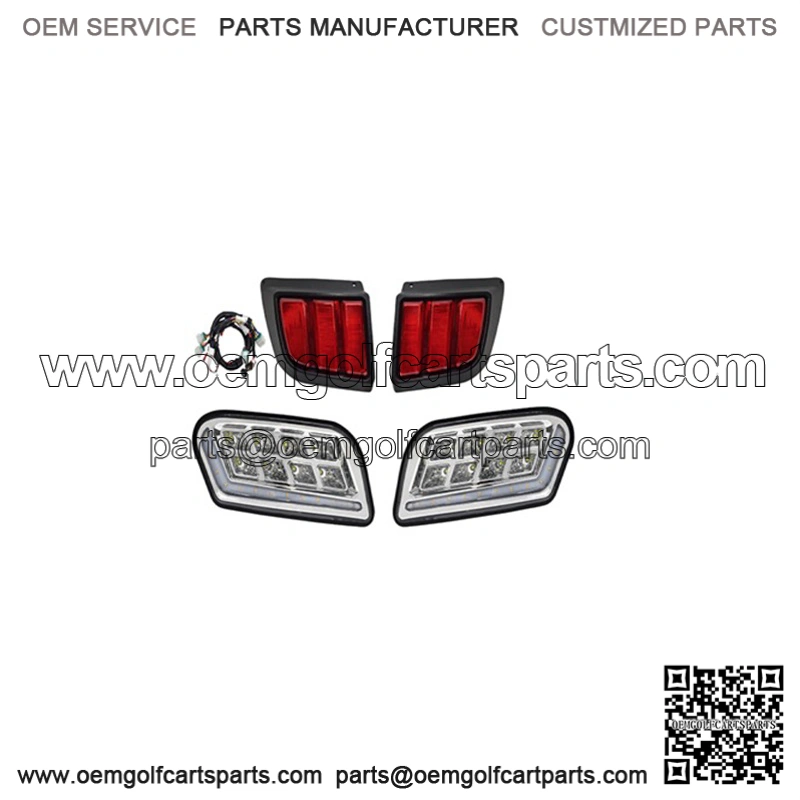 LED Light Kit w/ RGBW Accent Lights, Club Car Tempo 12-48V