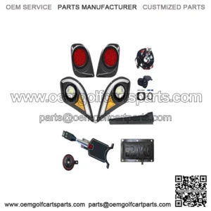 LED Light Kit w/ RGBW LED Running Light, Yamaha Drive2 (Standard, Pedal Mount)