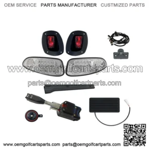 LED Clear Lens Standard Factory Style Street Package for E-Z-GO RXV (08-15)