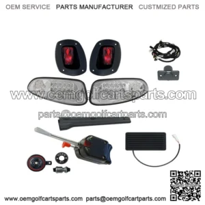 LED Clear Lens Basic Street Package for E-Z-GO RXV (08-15)