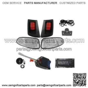 LED Clear Lens Basic Factory Style Street Package for E-Z-GO RXV (08-15)