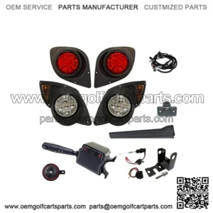 LED Yamaha Drive Factory Style Deluxe Street Package Light Kit-Pedal Bracket