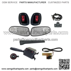 LED Deluxe Factory Style Street Package for E-Z-GO RXV (16+ Elec)