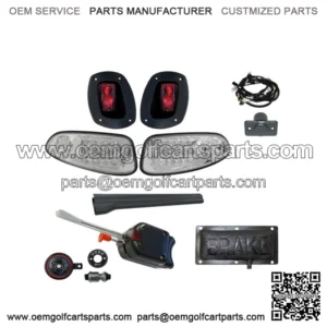 LED Basic Factory Style Street Package for E-Z-GO RXV (16+)(Pad Style Brake Switch)