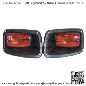 E-Z-GO TXT Golf Cart Taillights with Bezels 1996-2013