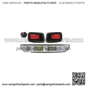 Golf Cart E-Z-GO TXT 1994-2013 Super Saver Clear LED Light Bar Kit