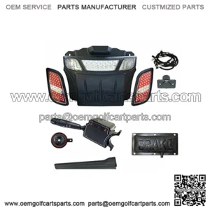 E-Z-GO RXV LED High/Low Beam Light Bar and LED Tail Lights Street Legal Kit