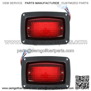 Fits for Club Car DS 2 Golf Cart LED Tail Light 3 Wire Rear Taillights Pair
