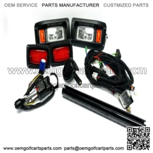 Deluxe Light Kit- Street Legal for Club Car DS Golf Carts