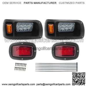 Golf Cart LED Light Kit Headlight and Tail Light Kit For Club Car DS 1993 UP US