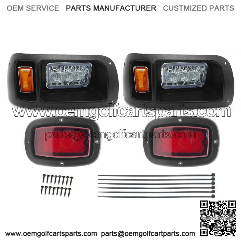 Golf Cart LED Light Kit Headlight and Tail Light Kit For Club Car DS 1993 UP US