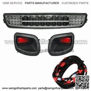 EZGO TXT (96-13) Golf Cart LED Light Bar Kit with LED Taillights