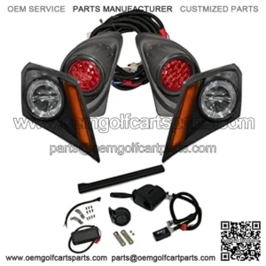 Yamaha Drive2 (2017+) LED Light Kit (w/ Horn, Turn Signal Kit, Brake Switch)