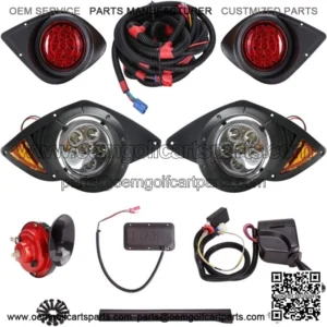 Golf Cart LED Headlight Tail Light Kit for Yamaha G29 Drive 07+ Golf Cart