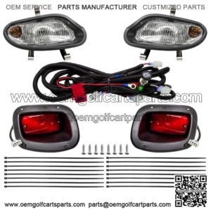 Basic Full Light Kit for EZGO TXT Freedom Gas Electric 2014 & UP Valor